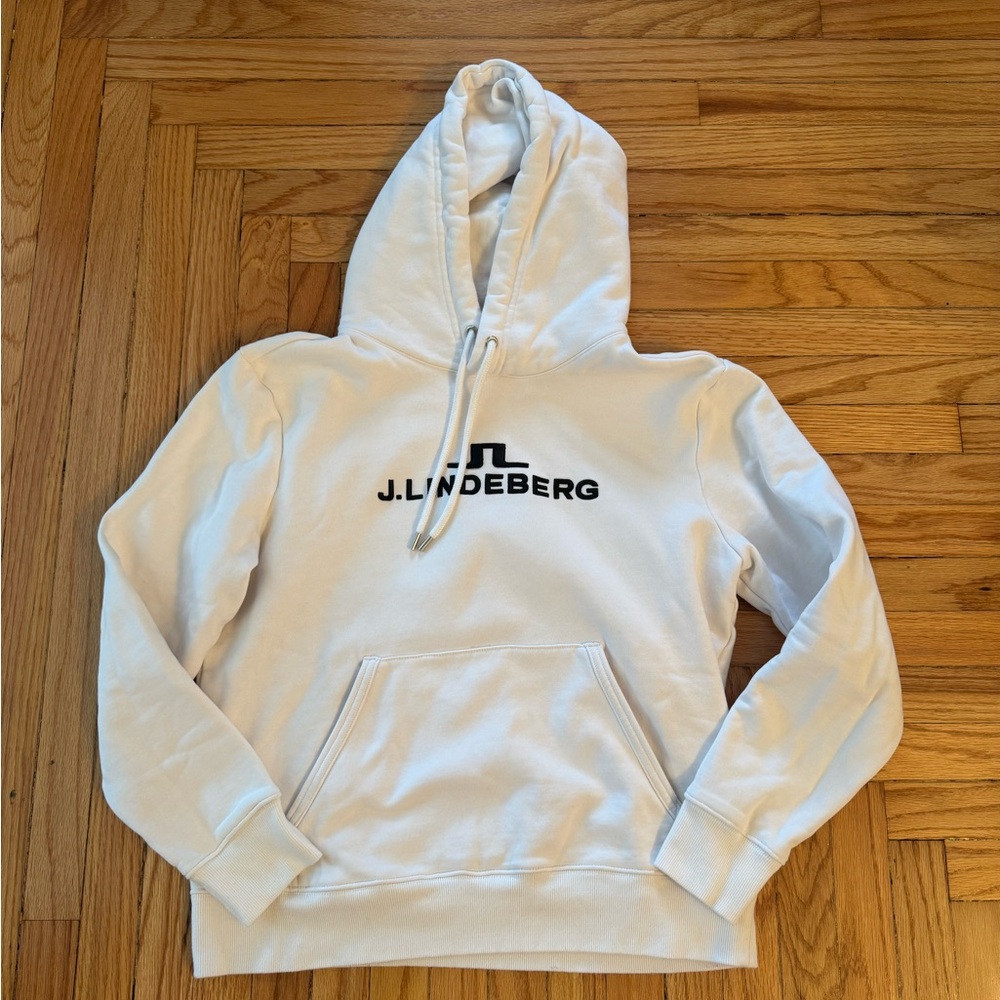 Men’s J.Lindeberg White Sweatshirt
